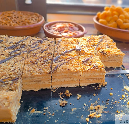 Tarta de miel y caramelo: Marlenka