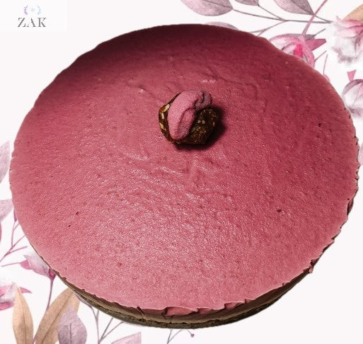 Cheescake de frambuesa vegana raw Descubre nuestra obra maestra: la tarta Cheesecake vegana de frambuesa sin cocinar de ZAK Mallorca, una experiencia celestial para tus sentidos. Elaborada con almenCheescake de frambuesa vegana raw